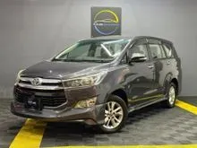 2017 Toyota Innova 2.0 G MPV 7 SEATER / ANDROID PLAYER / REVERSE CAMERA