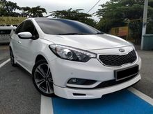 2016 Kia Cerato 1.6 K3 (A) LED DAYLIGHT KEYLESS MULTIFUNCTION STEERING ONE OWNER VERY LOW MILEAGE