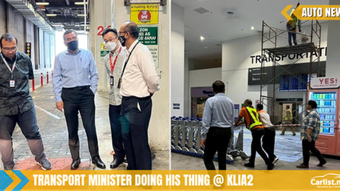 Anthony Loke points out 'defects' at KLIA2