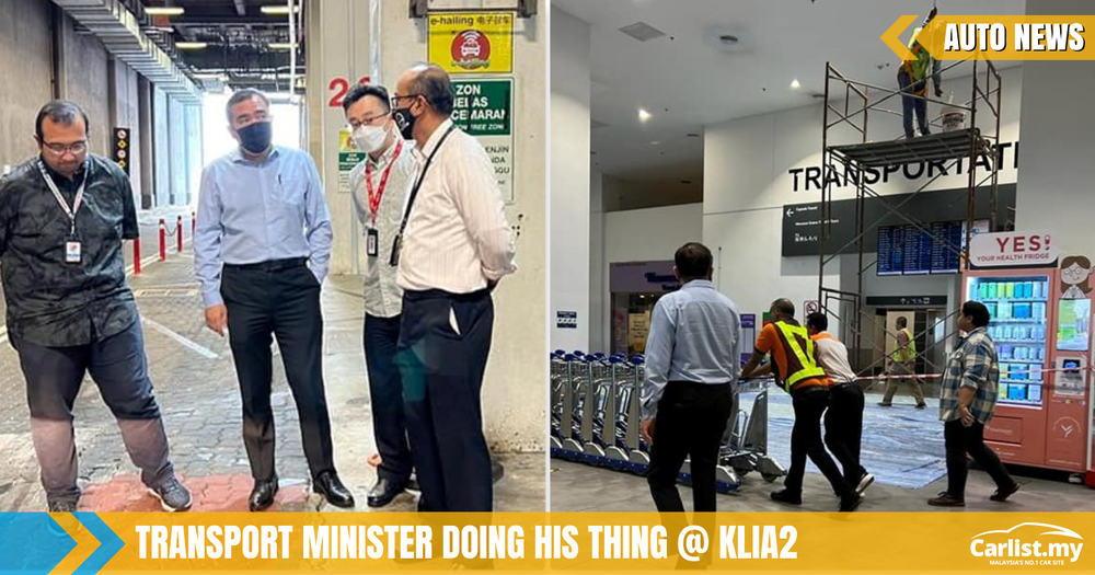 Anthony Loke points out 'defects' at KLIA2