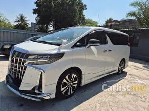 2022 Toyota Alphard 2.5 SC SUNROOF/MODELISTA BODYKIT/GRD4.5A/29K KM MILEAGE/DIM/BSM/UNREG22