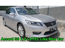 2015 Honda Accord G9 2.0 i-VTEC VTi-L Ori 61K Km Mileage Full Leather Seat Excellent Condition No Accident No Repair Need Worth Buy