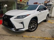 2017 Lexus RX200t 2.0 F Sport SUV