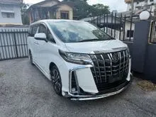 2021 Toyota Alphard 2.5 G SC PILOT SEAT ** FULL SPEC  MODELISTA EXHAUST / BODYKIT / JBL SPEAKER / 4 CAMERA / SUNROOF / REAR TV / DIM / BSM / 3 LED **