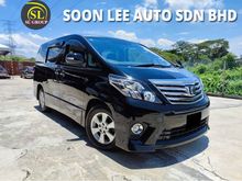 2012 Toyota Alphard 2.4 G 240 SC (A) FACELIFT ,1 VIP OWNER , POWER DOOR ,POWER BOOT , PILOT SEATS