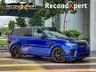Recon UNREG 2019 Land Rover Range Rover Sport 5.0 SVR SUV FULLY LOADED CARBON PACK