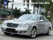 2007 Mercedes-Benz E200K 1.8 (A) W211 AVANTGARDE SEDAN FULL LEATHER SEAT