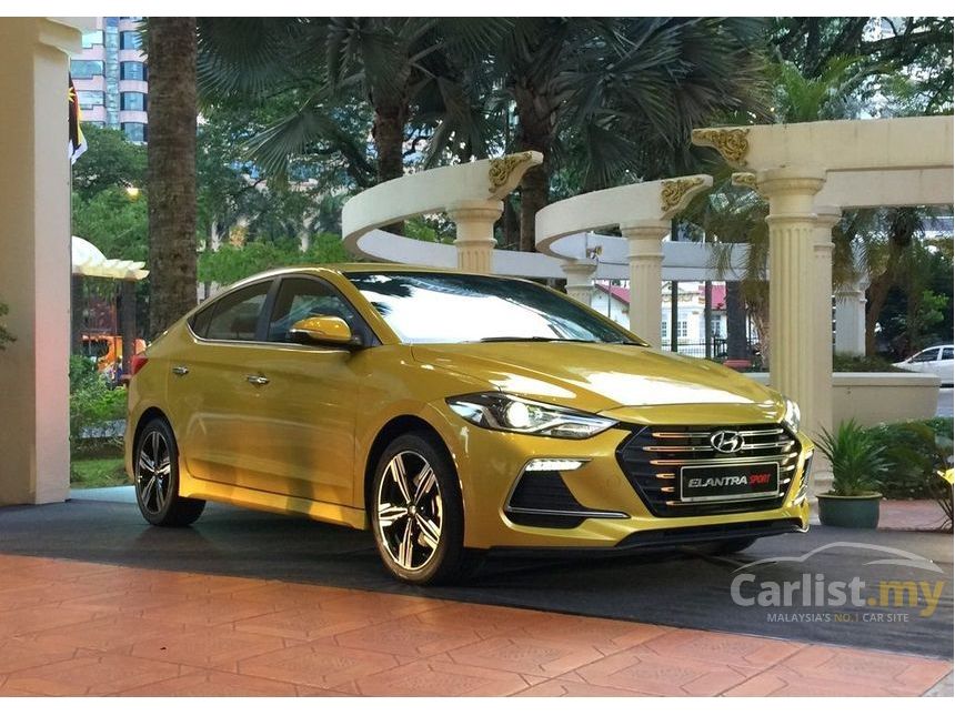 Hyundai Elantra 2017 Executive 2.0 in Selangor Automatic Sedan Yellow
