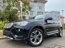 2017 BMW X3 2.0 xDrive20i xLine SUV Nik2017 Bensin Black Km30rb Extend Wrnty5Thn #AUTOHIGH #BEST OFFER