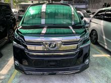 2017Toyota Vellfire 2.5 X Spec MPV