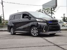 2017 Toyota Vellfire 2.5 Z Golden Eyes ZA MODELISTA SUNROOF 4 YEARS WARRANTY