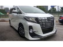 2016 Toyota Alphard 2.5 SC =Pre Crash=Radar Cruiser=JBL=360 Camera=SunRooF=Modellista= 100 Units Ready Stock
