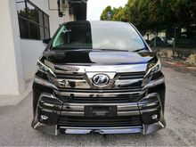 2016 Toyota Vellfire 3.5 ZA G Edition MPV