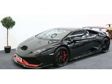 Lamborghini HURACAN 5.2 LP610-4 FORGE CARBON EDITION F/SERVICE LAMBORGHINI UNREG UK ORIGINAL NERO CARBON LIPS/GT WING ALCANTARA INTERIOR GLASS BONNET