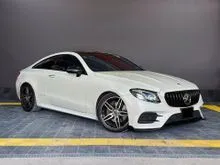 2019 Mercedes-Benz E300 2.0 AMG Line Coupe PREMIUM FULL DIGITAL FULL BODYKIT PANORAMIC ROOF BURMESTER PREMIUM SOUND SYSTEM POWER BOOT 360 SURROUND CAM