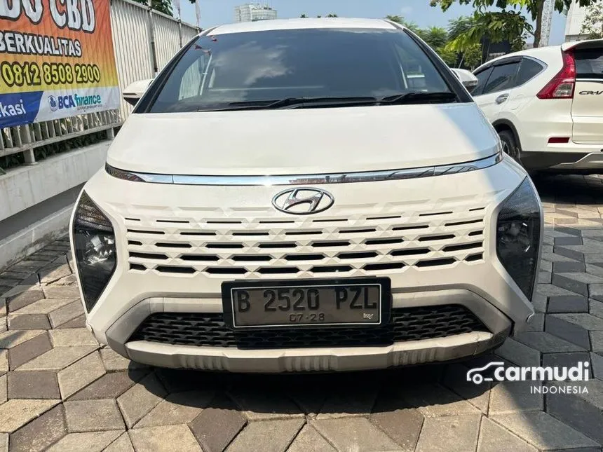 Jual Mobil Hyundai Stargazer 2023 Trend 1.5 di DKI Jakarta Automatic Wagon Putih Rp 200.000.000