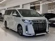 Recon 2019 Toyota Alphard 2.5 G S C Package MPV [ Japan Spec ] TRD BODYKIT/ High Spec/ Fully Loaded