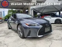 2021 Lexus IS 300 2.0 Version L Sedan Sun Roof 360 Camera 7,000km Only ( Promotion Free Tinted & Coating )