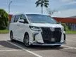 Used 2018 Toyota Alphard 2.5 G X SA SC 8 Seat Convert Facelift MPV FREE SERVICE FREE WARRANTY FREE TINTED FAST DELIVERY FAST LOAN APPROVAL 2017 2019 2020
