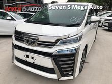 2018 Toyota Vellfire 2.5 ZG Ready Stock ! Merdeka Offer !