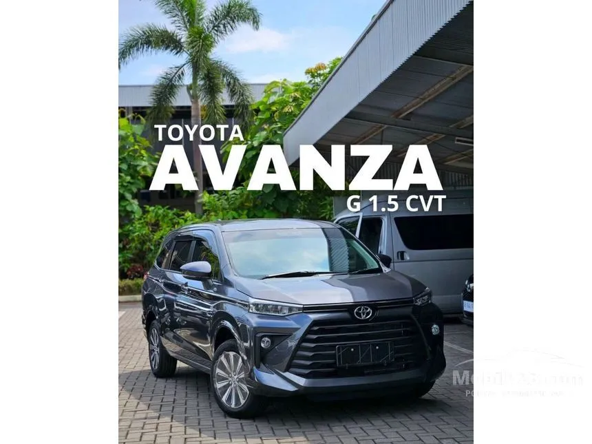 Jual Mobil Toyota Avanza 2024 G 1.5 di DKI Jakarta Manual MPV Hitam Rp 262.000.000