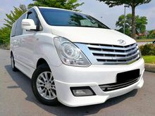 ACTUAL 2013 Hyundai GRAND STAREX 2.5 (A) ROYALE, Andriod Full Screen Player, Reverse Camera, Full Spec, Leather Seat, Accident Free, RAYA PROMOSI