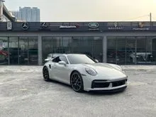 2021 Porsche 911 3.7 Turbo S Coupe 9K KM,PDLS +,Carbon Roof,Surround Camera,Bose,PDCC,Front Lifter,Light Grey Interior,18 Ways Electric Seat