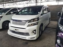 2014 Toyota Vellfire 2.4 Z Golden Eyes II Full Bodykit Unreg