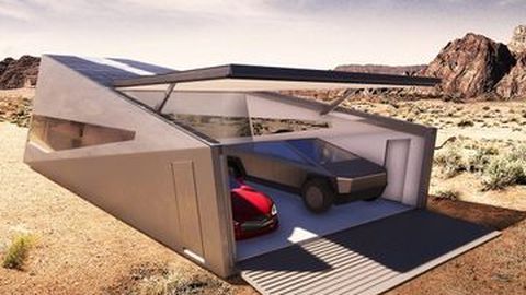 Bagai Pistol dengan Sarungnya, Tesla Cybertruck punya Cybunker