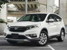 2016 Honda CR-V 2.0 (A) FACELIFT - ORI 154K LOW MIL / F.SERVICE RECORD /4WD /REVERSE CAMERA/DASHCAM/P.SEAT /DUAL AC CONTROL/F.LEATHER/CRV/ F. WARRANTY