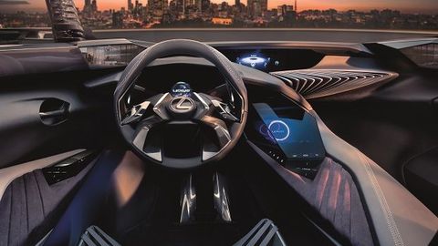 Paris 2016: Lexus UX Interior Previewed