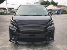 2016 Toyota Vellfire 2.5 Z G (A) PILOT SEAT