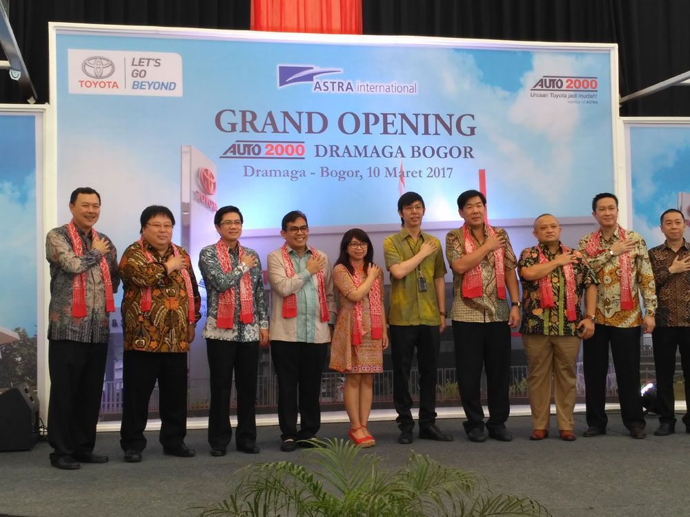 Toyota Resmikan Dealer Baru di Bogor