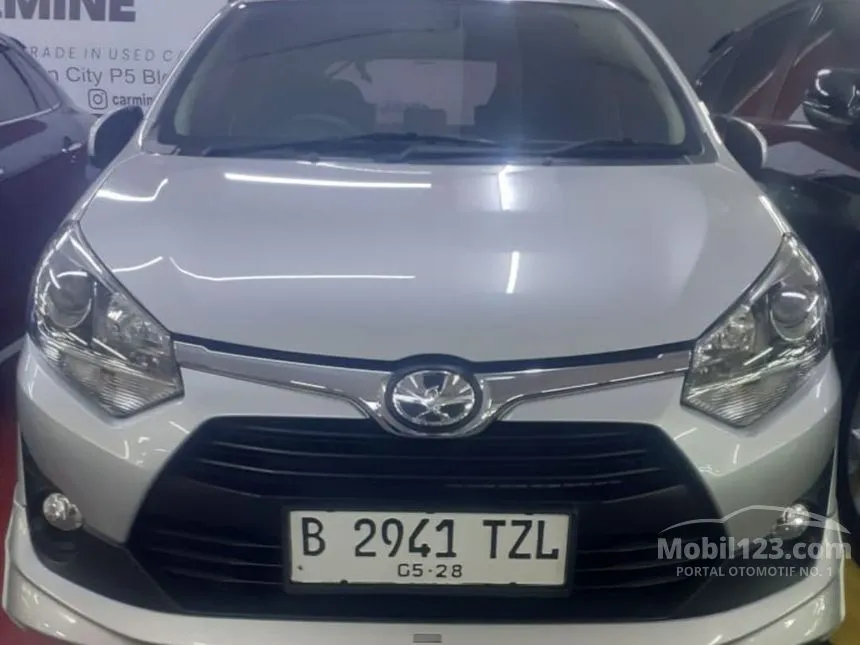 Jual Mobil Toyota Agya 2018 TRD 1.2 di DKI Jakarta Automatic Hatchback Silver Rp 125.000.000