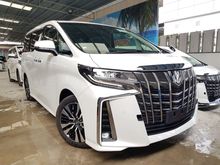 2018 Toyota Alphard 2.5 S C MPV SUNROOF FULL LEATHER SEATS UNREGISTERED