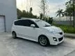 Used Perodua Alza 1.5 Advance MPV High Loan Red Leather Seat Android Player - Cars for sale