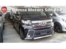 2015 Toyota Vellfire 2.5 Z G Edition