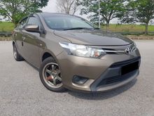Toyota Vios 1.5 (A) J Sedan PUST START REVERSE CAMERA / SPORT RIM / FULL SERVICE RECORD