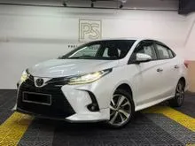 2021Toyota Vios 1.5 G SEDAN FACELIFT(A) 360VIEW / REVERSE CAM/ DASHCAM / PADDLE SHIFT/ PUSH START /FULL LEATHER SEAT / FREE WARRANTY /1 OWNER