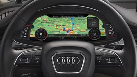 Audi Pakai Peta di Instrument Cluster