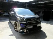 2015 [ LOANKEDAI ] 2015 Toyota Vellfire 3.5 ZA G MPV GGH30 FACELIFT ZG MODELLISTA JBL H/Theater 2P/Door P/Boot PilotSeat NanoeAir HIGHSPEC LikeNE