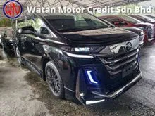 2023 Toyota Vellfire 2.4 Z Premier TURBO UNREG,FULLSPEC,BLACK LEATHER SEATS,GRADE A CAR,4000KM ONLY,ORI JAPAN MODELLISTA BODYKIT,MOONROOF,360 CAM &ETC