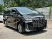 Recon 2022 Toyota Alphard 2.5 S TYPE GOLD PRICE CAN NEGO LOW MILEAGE