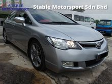 2009 Honda Civic 2.0 S i-VTEC Sedan (UNDER WARRANTY)(NICE PLATE NUMBER 61)