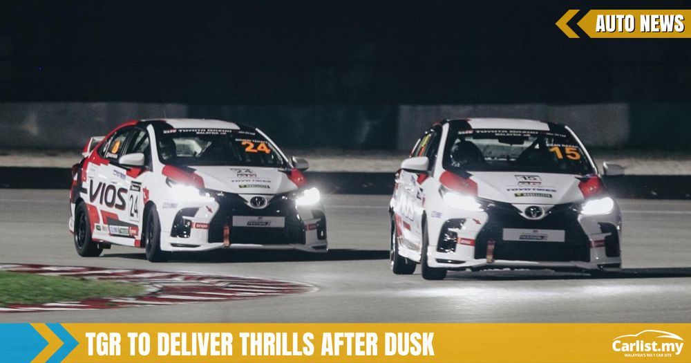 After dark racing this weekend as Round 2 of Toyota Gazoo Racing Vios Challenge lights up Sepang International Circuit! 