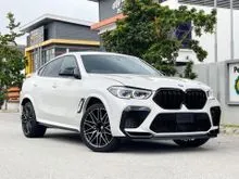 Ready Stock 2021 June BMW X6M Competition X-Drive M-Power 4.4L S63 AT AWD 5 Seater