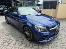 2021 MERCEDES BENZ C180 AMG LINE COUPE FREE 6 YEAR WARRANTY MID YEAR PROMOTION