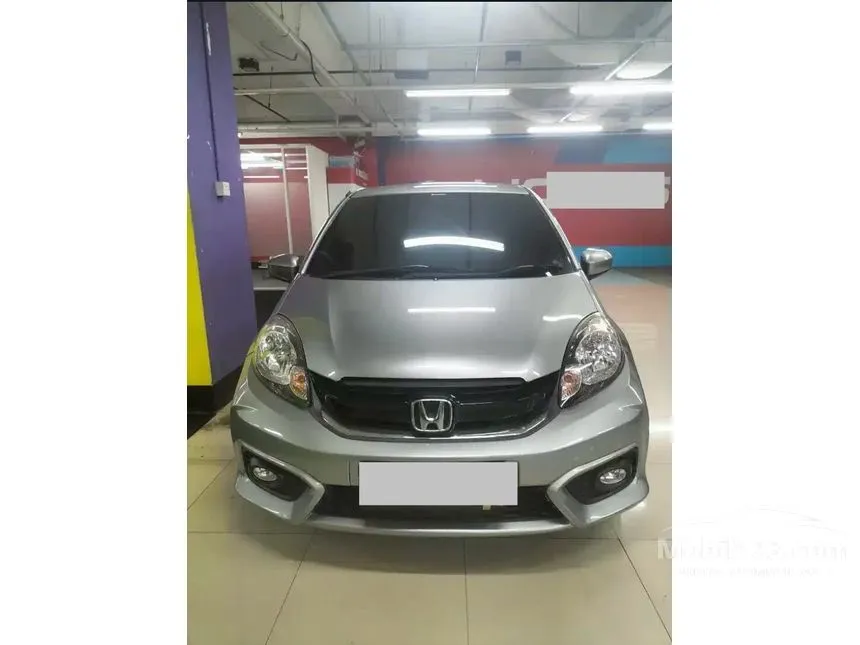 Jual Mobil Honda Brio 2018 Satya E 1.2 di Jawa Barat Manual Hatchback Silver Rp 105.000.000