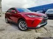 Recon CHEAPEST 2021 Toyota Harrier 2.0 Z RED COLOR JBL 4CAM BSM DIM LIMITED UNIT OFFFER UNREG