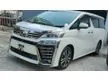 Recon 2019 Toyota Vellfire 2.5 Z G ZG 3LED BSM DIM Unregistered
